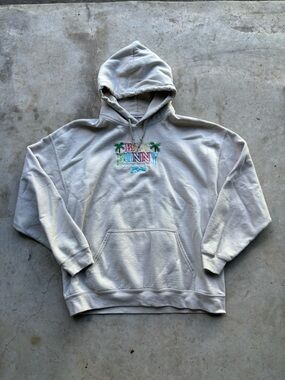 Bad Bunny World's Hottest Tour cream  hoodie